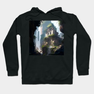 Ancient City Lost on Mountains Hoodie